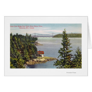 North Shore Marine Drive View of Lions Gate