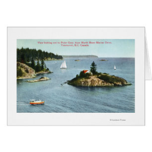 North Shore Marine Drive View of Point Grey