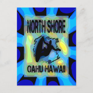 North Shore Oahu Hawaii Postcard