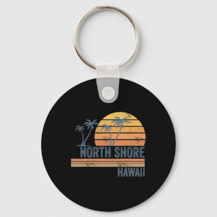 North Shore Oahu Hawaii Souvenir Surfing Hawaiian Key Ring