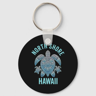 North Shore Oahu Hawaii Souvenir Surfing Hawaiian Key Ring