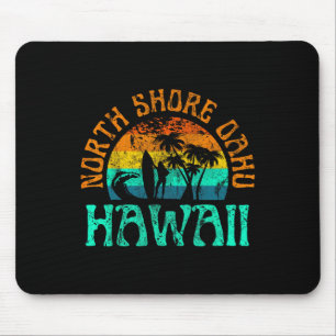 North Shore Oahu Hawaii Surf Beach Surfer Waves Gi Mouse Pad