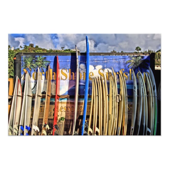 North Shore Surf Shop print (Front)