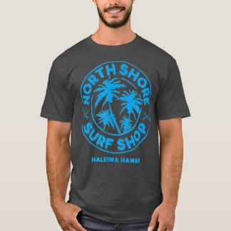 North Shore Surf Shop Retro blue T-Shirt