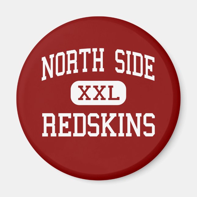 North Side - Redskins - High - Fort Wayne Indiana Magnet (Front)