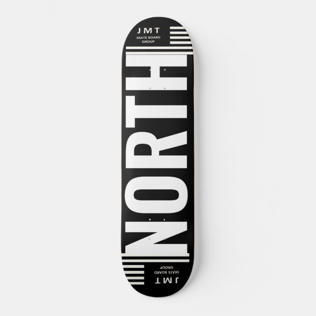 NORTH.  Skateboard (Front)