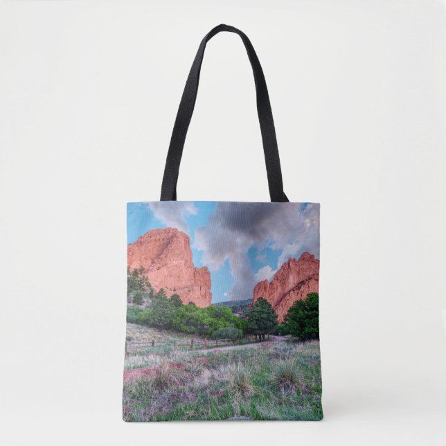 North South Gateway Rocks Garden Of Gods Tote Bag (Front)