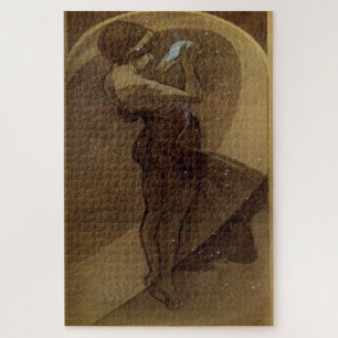 North Star by Alphonse Mucha Jigsaw Puzzle