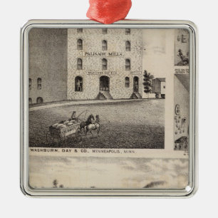 North Star Iron Works, Washburn, Minnesota Metal Ornament