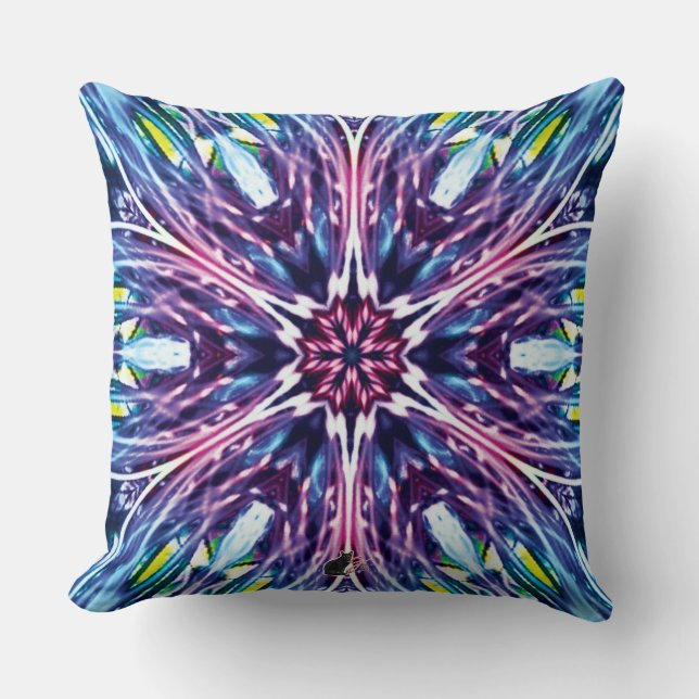 North Star Kaleidoscope Cushion (Front)
