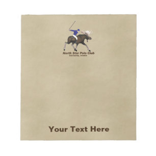 North Star (Moose) Polo Club Notepad