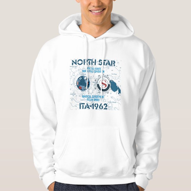 North Star Nautical Expedition– Arctic Sea Route Hoodie (Front)