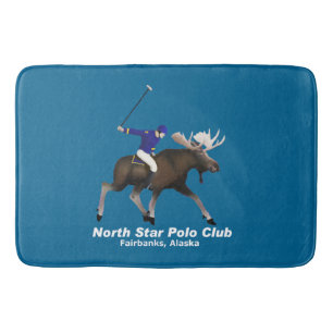 North Star Polo Club Bath Mat