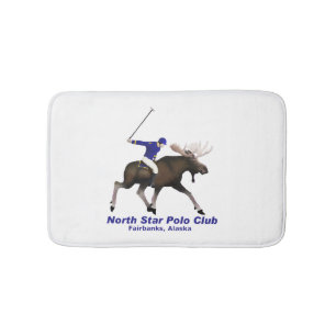 North Star Polo Club Bath Mat