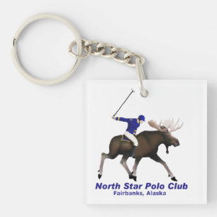 North Star Polo Club Key Ring