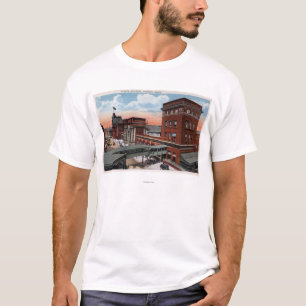 North Station - Railroad Depot T-Shirt