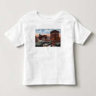 North Station - Railroad Depot Toddler T-Shirt
