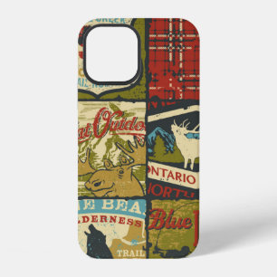 North territories adventure sign and symbol patchw iPhone 12 case