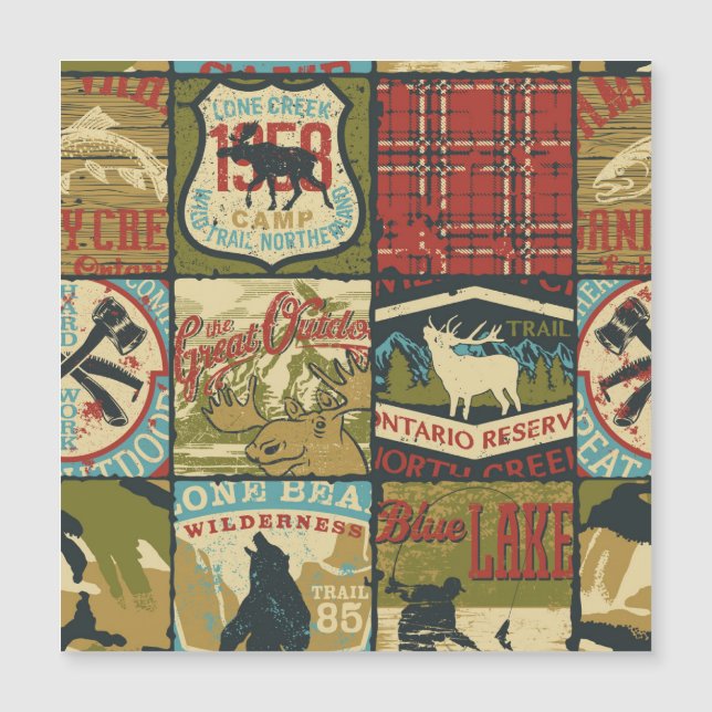 North Territories Adventure: Symbolic Patchwork (Front)