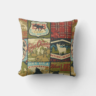 North Territories Adventure: Symbolic Patchwork Cushion