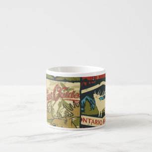 North Territories Adventure: Symbolic Patchwork Espresso Cup