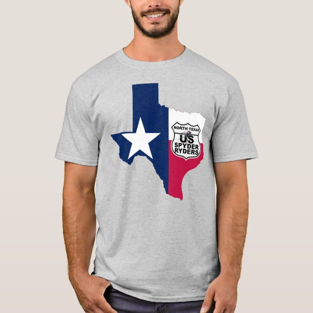 North Texas Chapter - State Texas RWB T-Shirt (Front)