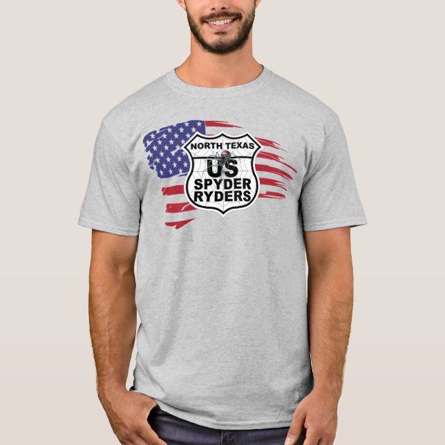 North Texas Chapter - Tattered Flag T-Shirt (Front)