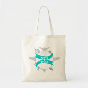 North to South Tote Bag