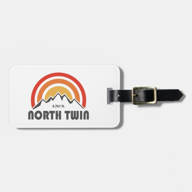 North Twin Mountain New Hampshire Luggage Tag (Front Horizontal)