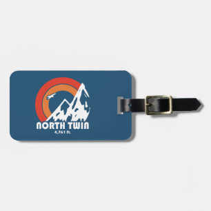 North Twin New Hampshire Sun Eagle Luggage Tag