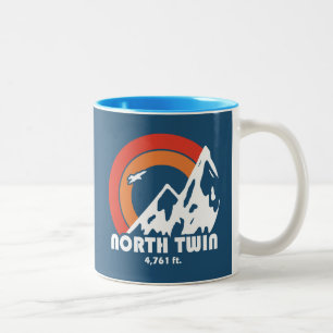 North Twin New Hampshire Sun Eagle Two-Tone Coffee Mug