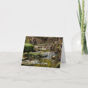 North Wears Creek Landscape Thinking Of You Card