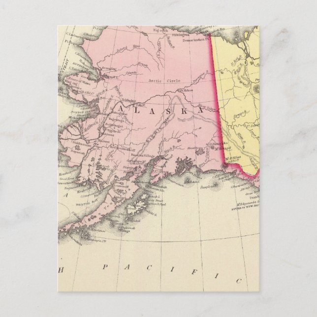 North West America Postcard (Front)