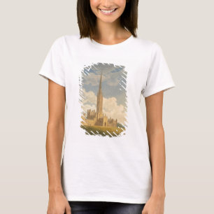 North-west view of Fonthill Abbey (w/c on paper) T-Shirt