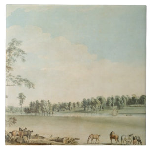 North West View of Wakefield Lodge in Whittlebury Ceramic Tile