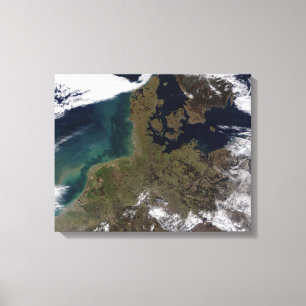North Western Europe Canvas Print