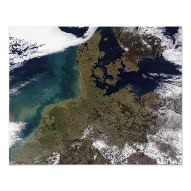 North Western Europe Photo Print (Front)