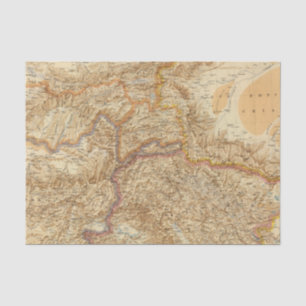 North Western Frontier of India Tissue Paper