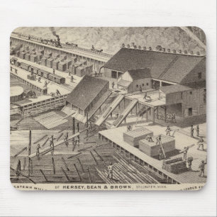 North Western Mills of Hersey, Minnesota Mouse Pad