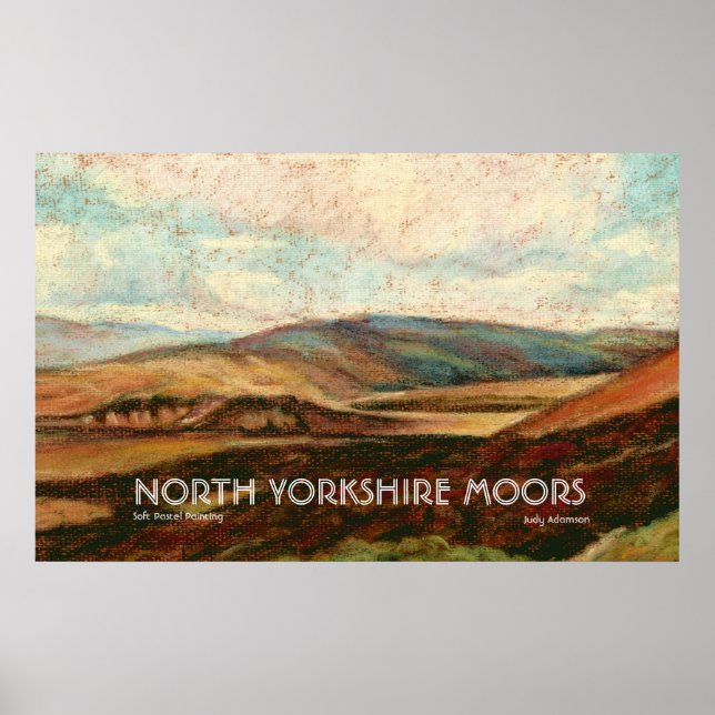North Yorkshire Moors Print/Poster.. Poster (Front)