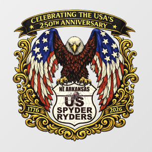 Northeast Arkansas Chapter - Decal Eagle USA250