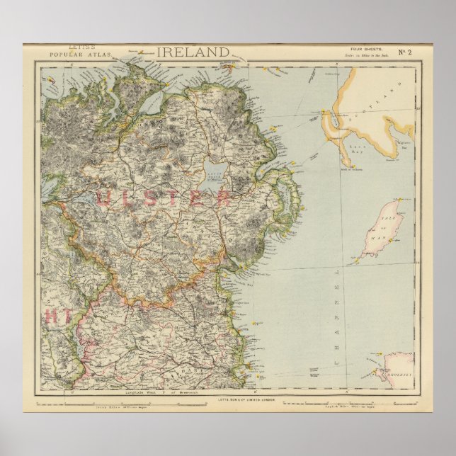 Northeast Ireland Poster (Front)