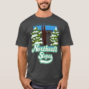 Northeast Slopes Vermont Ski T-Shirt