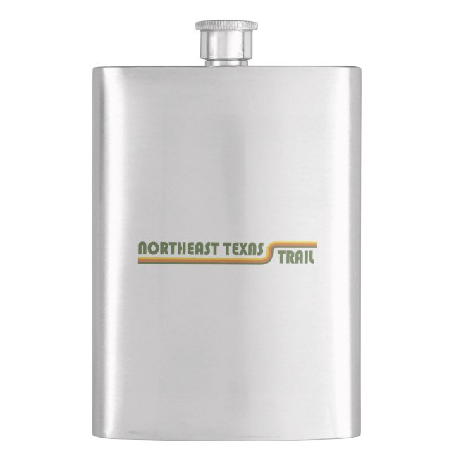 Northeast Texas Trail Hip Flask (Front)