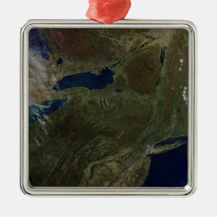 Northeast United States Metal Ornament