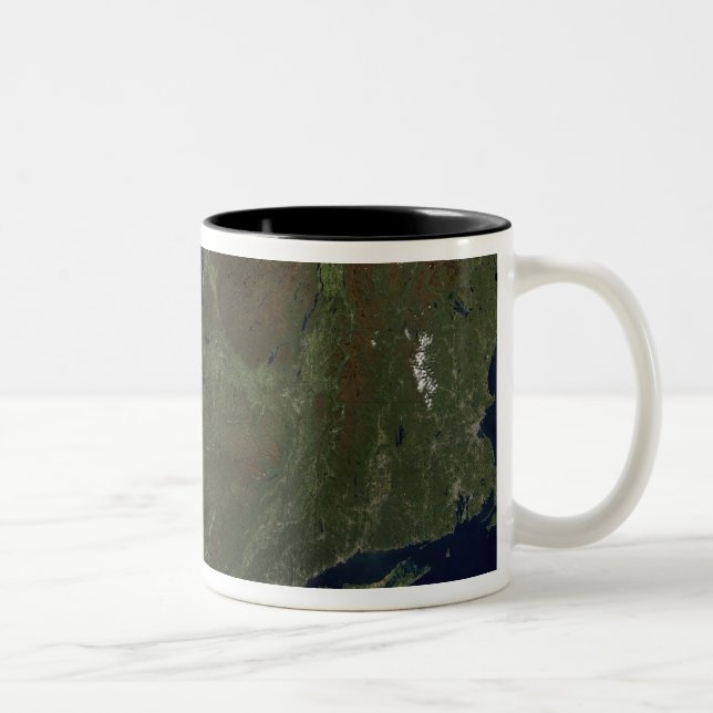 Northeast United States Two-Tone Coffee Mug (Right)