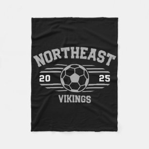 Northeast Vikings Soccer Byll 2025 Fleece Blanket