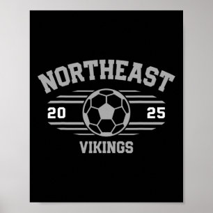 Northeast Vikings Soccer Byll 2025 Poster