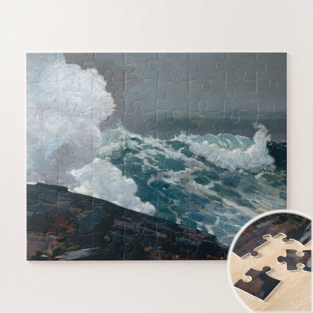 Northeaster, Winslow Homer Jigsaw Puzzle (Creator Uploaded)