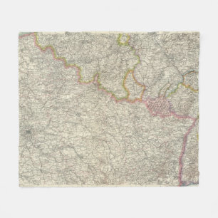 Northeastern France Fleece Blanket
